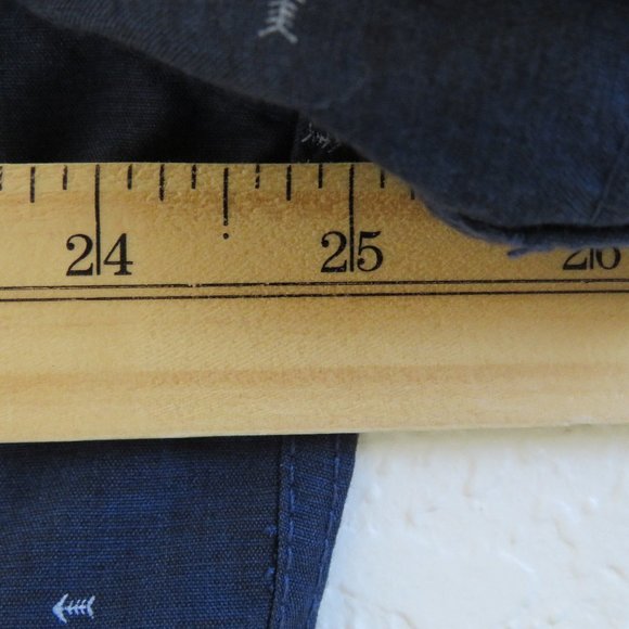 Molokai Surf Co.* Men's Short Sleeve‎ Button Down Straight Hem Fishbone Shirt~XL - Picture 8 of 13